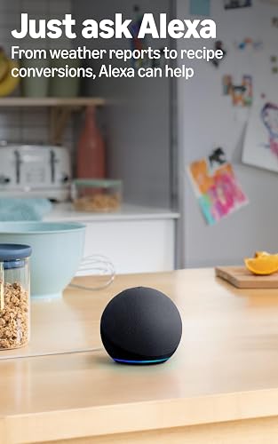 Amazon Echo Dot (newest model) - Vibrant sounding speaker, Designed for Alexa+, Great for bedrooms, dining rooms and offices, Charcoal