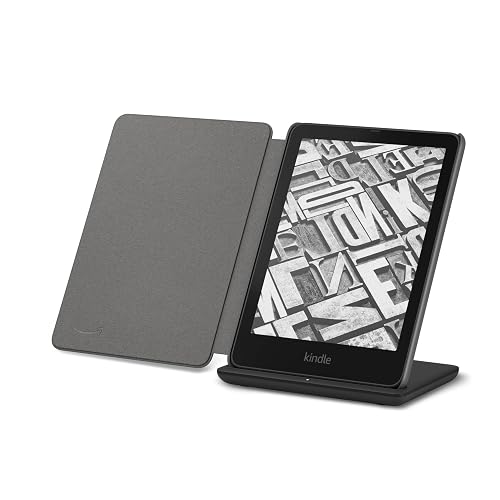 Amazon Kindle Paperwhite Bundle: Includes, Amazon Kindle Paperwhite Signature Edition 32GB | Black, Fabric Cover| Black & Wireless Charging Dock