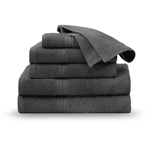 Martex Easy Living Everyday 6-Piece Bathroom Towel Set