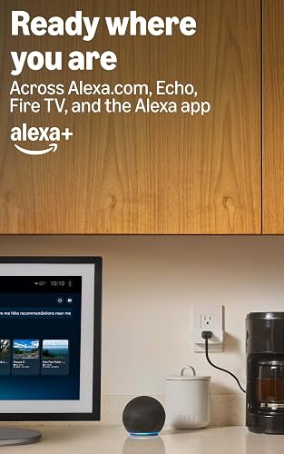 Amazon Echo Dot (newest model) - Vibrant sounding speaker, Designed for Alexa+, Great for bedrooms, dining rooms and offices, Charcoal