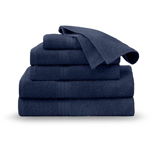 Martex Easy Living Everyday 6-Piece Bathroom Towel Set
