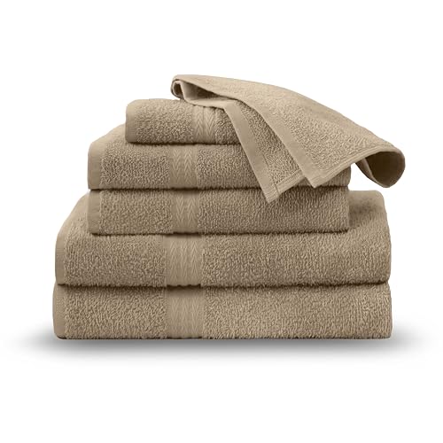 Martex Easy Living Everyday 6-Piece Bathroom Towel Set