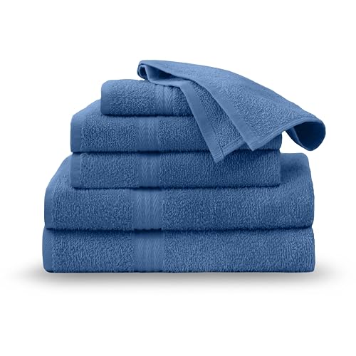 Martex Easy Living Everyday 6-Piece Bathroom Towel Set