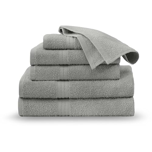 Martex Easy Living Everyday 6-Piece Bathroom Towel Set
