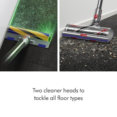 Dyson V15 Detect Cordless Vacuum Cleaner, Yellow/Nickel