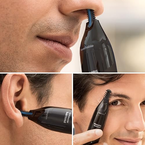 Norelco Philips Nose Trimmer 1000, for Nose, Ears & Eyebrows