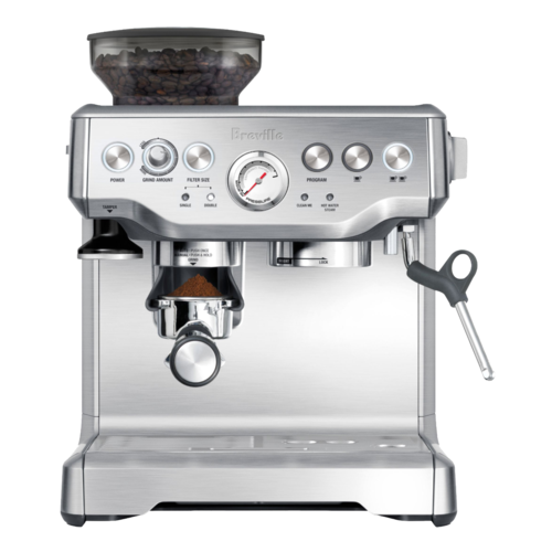 Breville Barista Express Programmable Espresso Machine with Grinder-Stainless Steel
