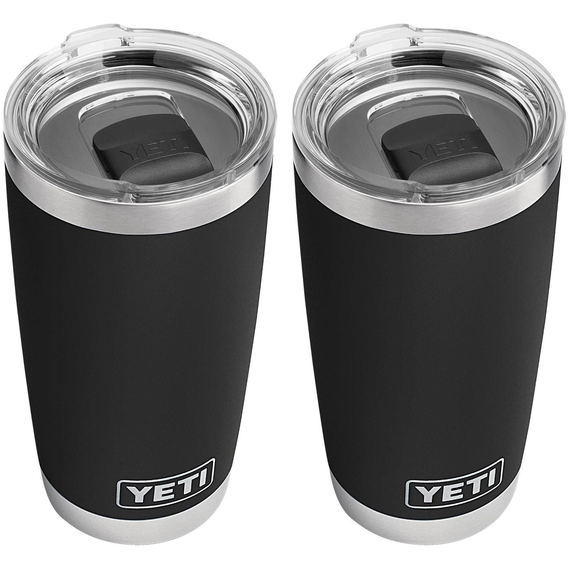 YETI Rambler 20 oz. Tumbler - Black (2-Pack)