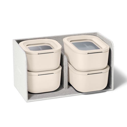 Mini Food Storage Set w/ Storage Organizer