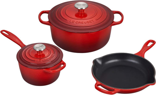 Le Creuset 5Pc Signature Set - Cerise