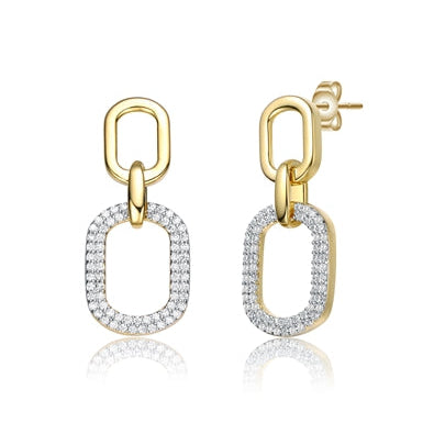 Timeless Drop Earrings, Gold