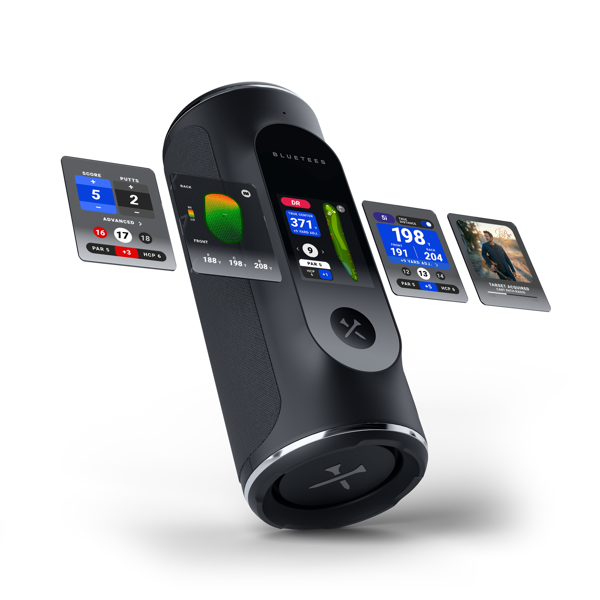 Blue Tees Golf Player Pro GPS Speaker