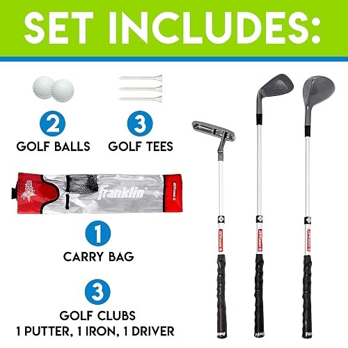 Franklin Sports Adjustable Youth Golf Set