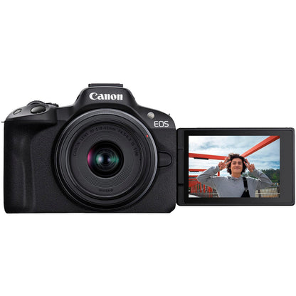 EOS R50 Mirrorless Camera w/ Lens