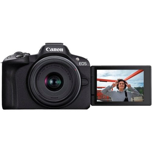 EOS R50 Mirrorless Camera w/ Lens