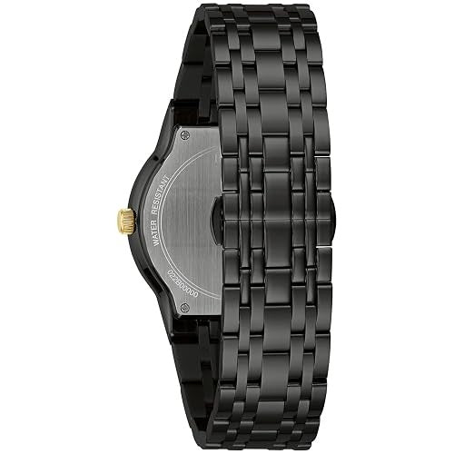 Bulova Men's Modern Tone Stainless Steel 3-Hand Calendar Date Quartz Watch, Diamond Dial