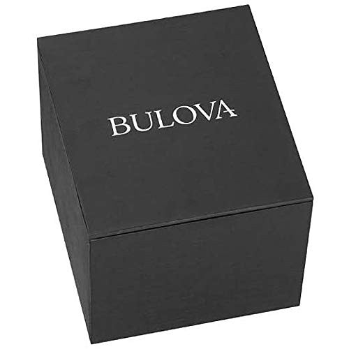 Bulova Men's Classic 3-Hand Calendar Date Quartz Leather Strap Watch, Buckle, 37mm
