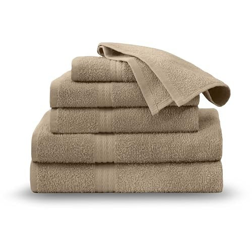 Martex Easy Living Everyday 6-Piece Bathroom Towel Set