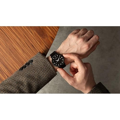 Bulova Men's 3-Hand Quartz Watch with Diamond Dial and Edge to Edge Crystal