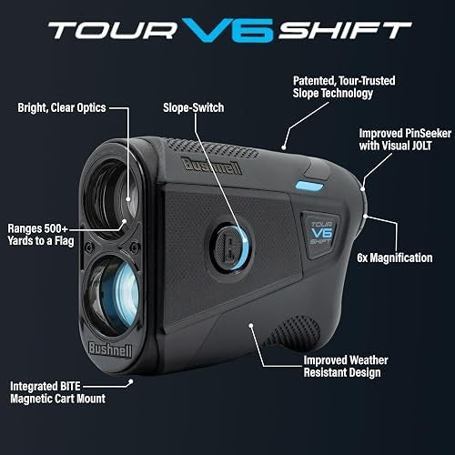 Bushnell Golf Tour V6 Shift Laser Rangefinder