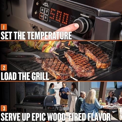 Traeger Woodridge Pro Wood Pellet Grill & Smoker w/ WiFi